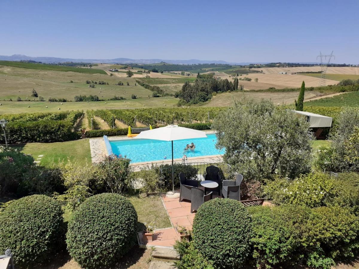 Villa La Valiana - Full Estate In Montepulciano - Heated Pool Valiano ภายนอก รูปภาพ